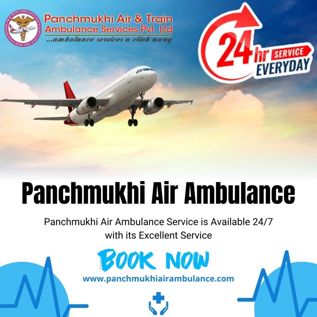 Choose Panchmukhi Air and Train Ambulance in Patna for Affordable Patient Relocation Facility