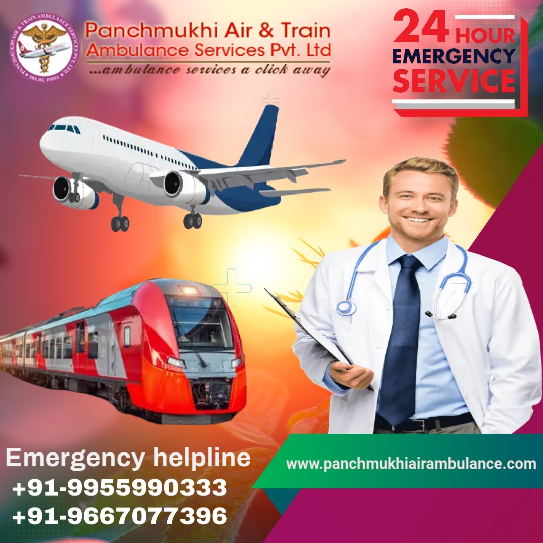 Panchmukhi Air and Train Ambulance Services in Patna is Presenting Trouble-Free Traveling Experience to Patients