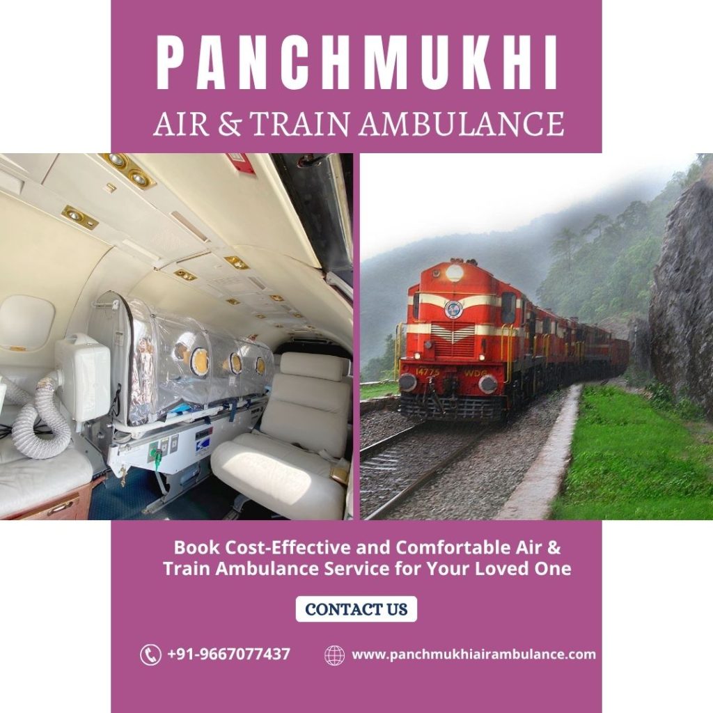 Air and Train Ambulance Service in Kolkata