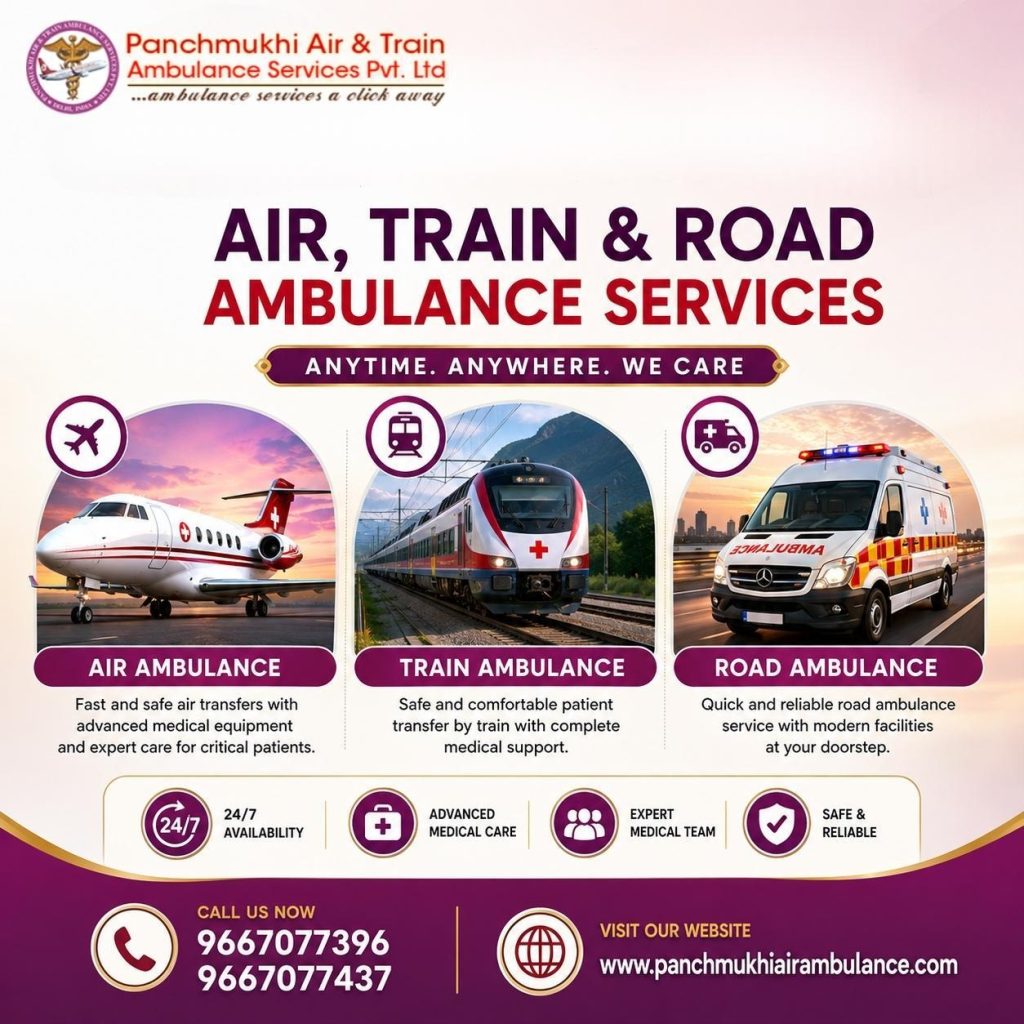 Air Ambulance Service in Raipur
