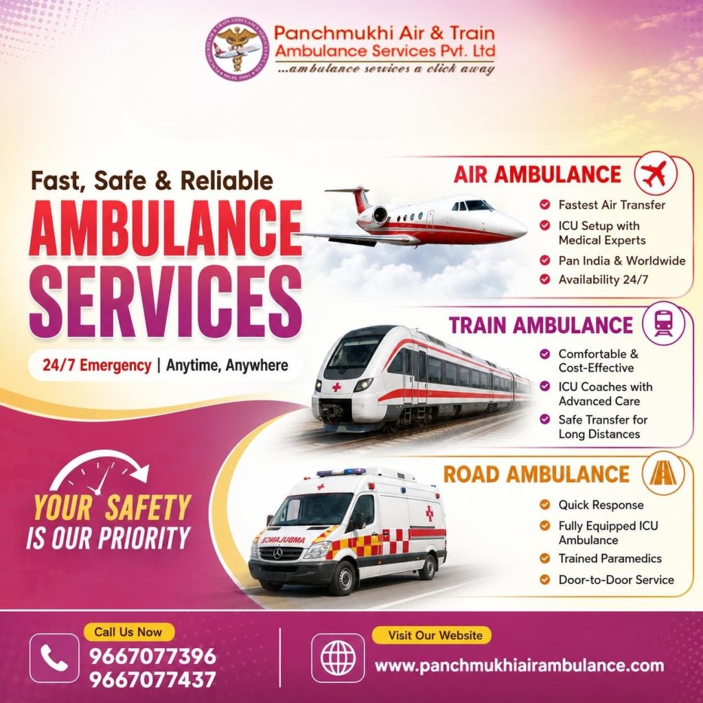 air ambulance service in ranchi