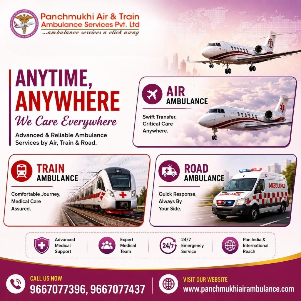 Air Ambulance Service in Lucknow