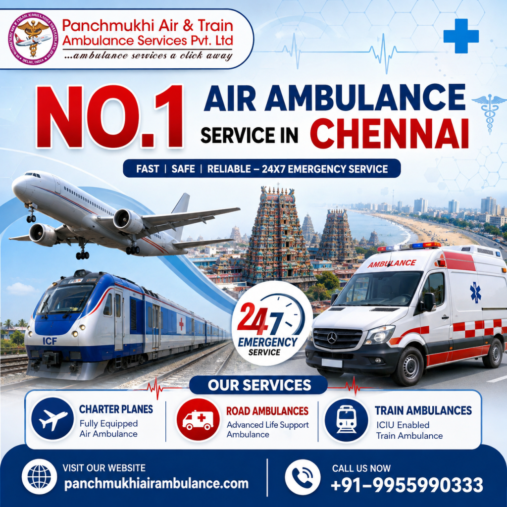 air ambulance service in chennai