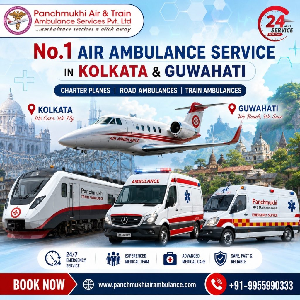 air ambulance service in kolkata