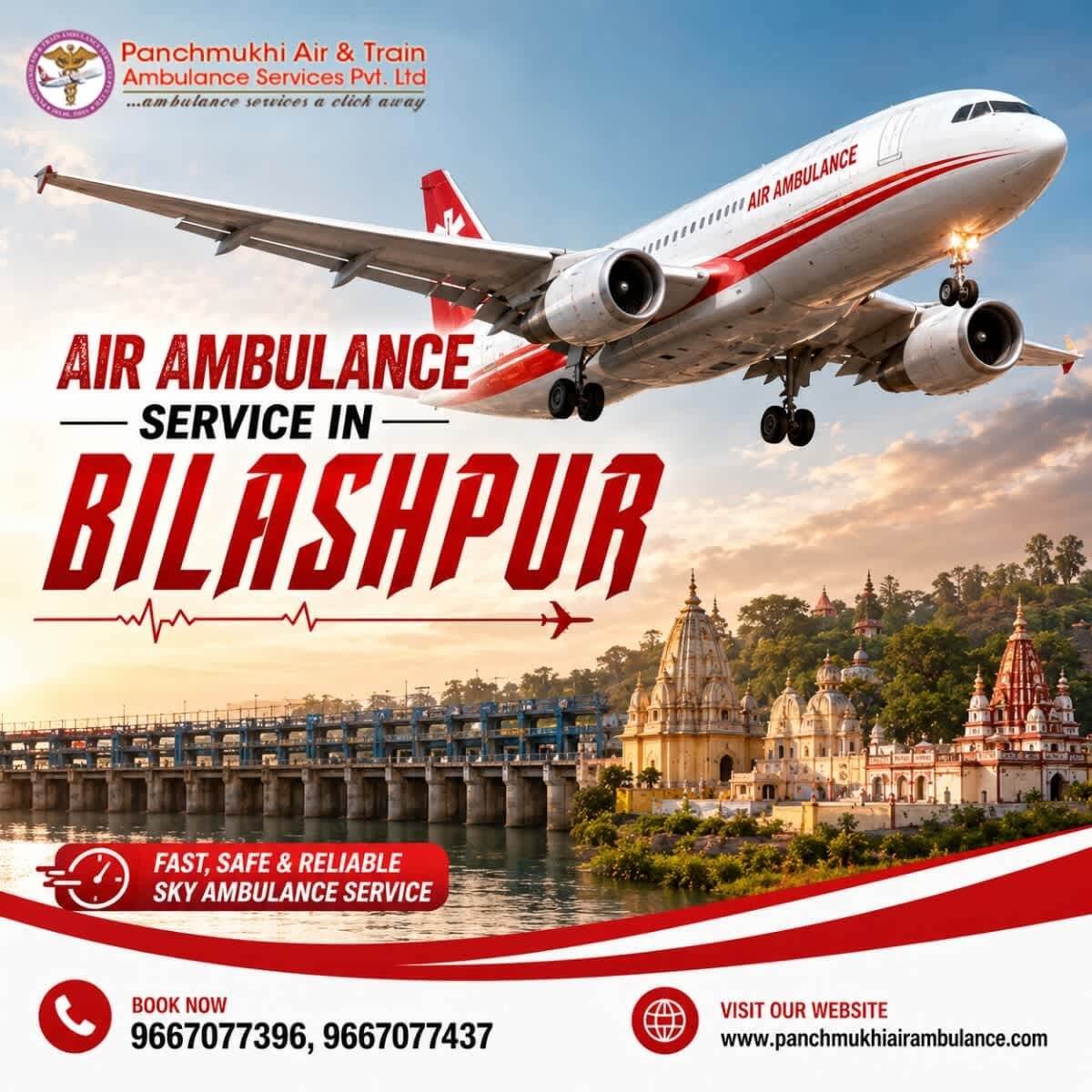 Air Ambulance Service in Bilashpur