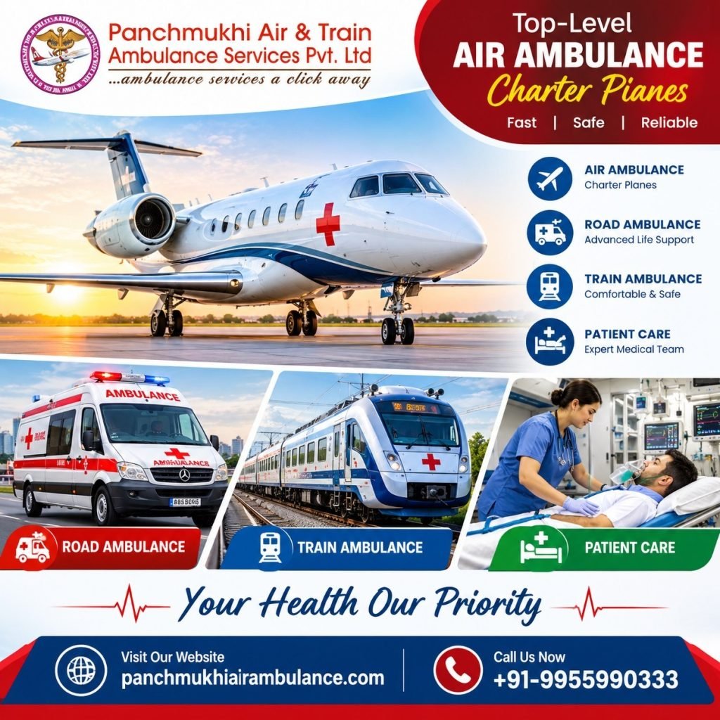 air ambulance service in hyderabad